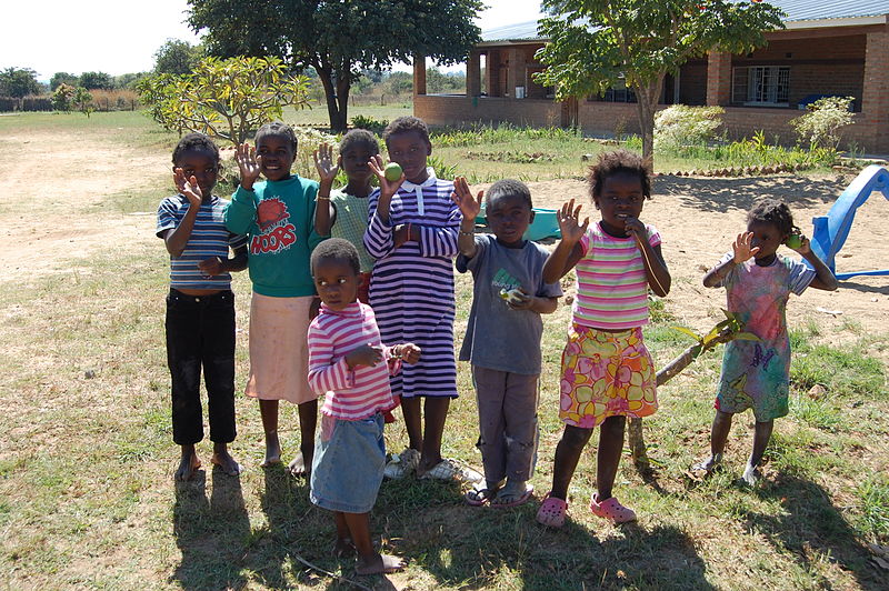 File:Orphans at Namwianga Mission.jpg
