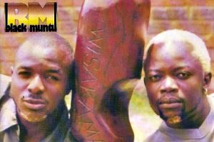 Black Muntu on the Wisakamana album cover in 1999